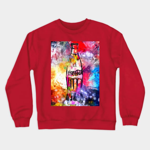 Colorful Coke Crewneck Sweatshirt by danieljanda